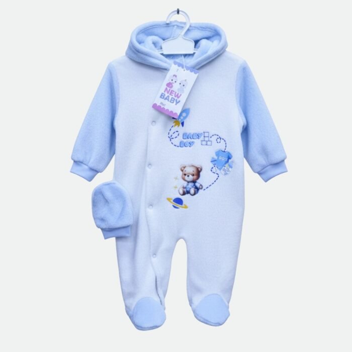 بدلة شتوية ناعمة للرضّع – دافئة ومريحة